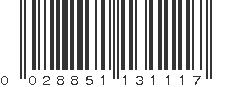 UPC 028851131117