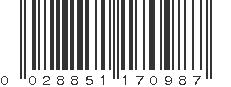 UPC 028851170987