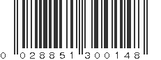 UPC 028851300148