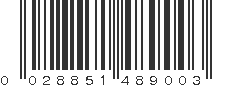 UPC 028851489003