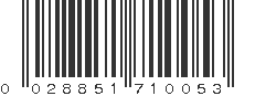 UPC 028851710053