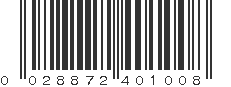 UPC 028872401008