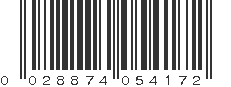 UPC 028874054172