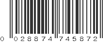 UPC 028874745872