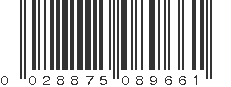 UPC 028875089661