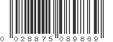 UPC 028875089869