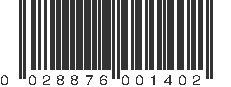 UPC 028876001402