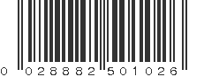 UPC 028882501026
