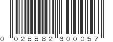 UPC 028882600057