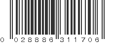 UPC 028886311706