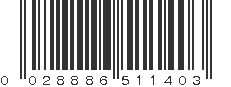 UPC 028886511403