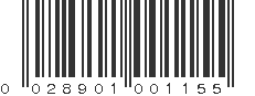 UPC 028901001155