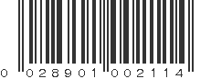 UPC 028901002114