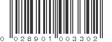 UPC 028901003302