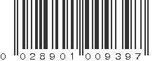 UPC 028901009397