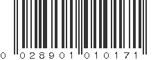 UPC 028901010171