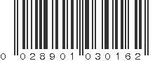 UPC 028901030162