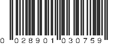 UPC 028901030759