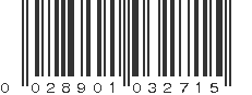 UPC 028901032715