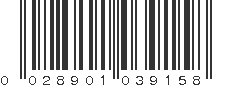 UPC 028901039158