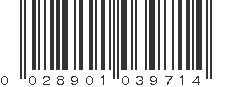 UPC 028901039714