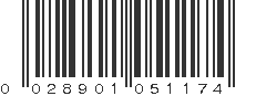 UPC 028901051174