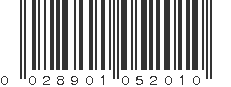 UPC 028901052010