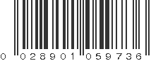 UPC 028901059736