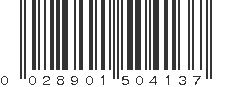 UPC 028901504137