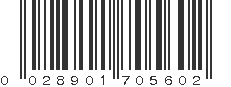 UPC 028901705602