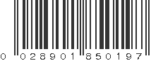 UPC 028901850197