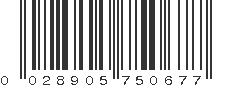 UPC 028905750677