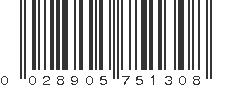 UPC 028905751308