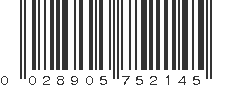 UPC 028905752145