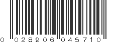 UPC 028906045710