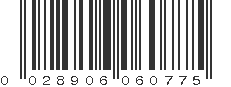 UPC 028906060775