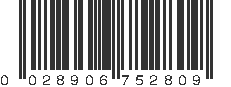 UPC 028906752809