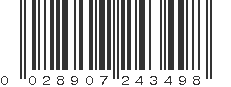 UPC 028907243498