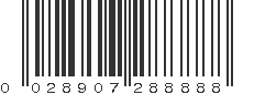 UPC 028907288888