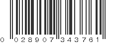 UPC 028907343761