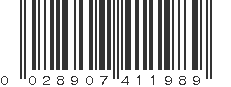 UPC 028907411989