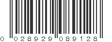 UPC 028929089128