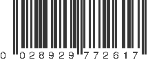 UPC 028929772617