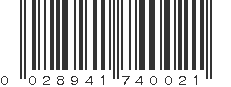 UPC 028941740021