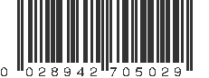 UPC 028942705029