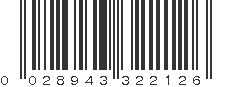 UPC 028943322126