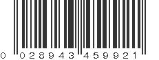 UPC 028943459921