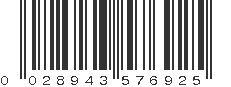 UPC 028943576925