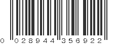 UPC 028944356922