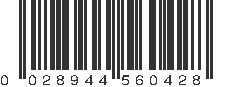 UPC 028944560428